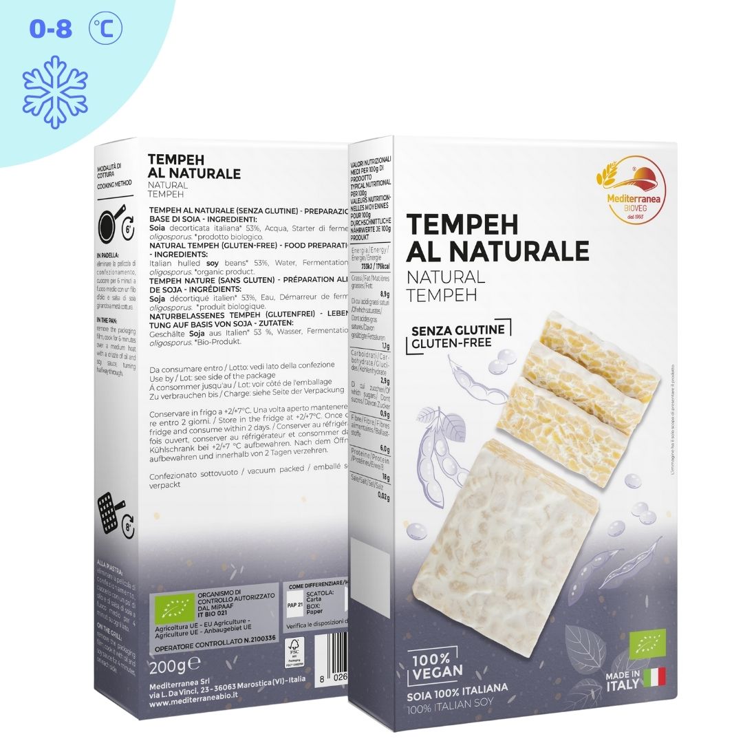 TEMPEH NATURALE SENZA GLUTINE